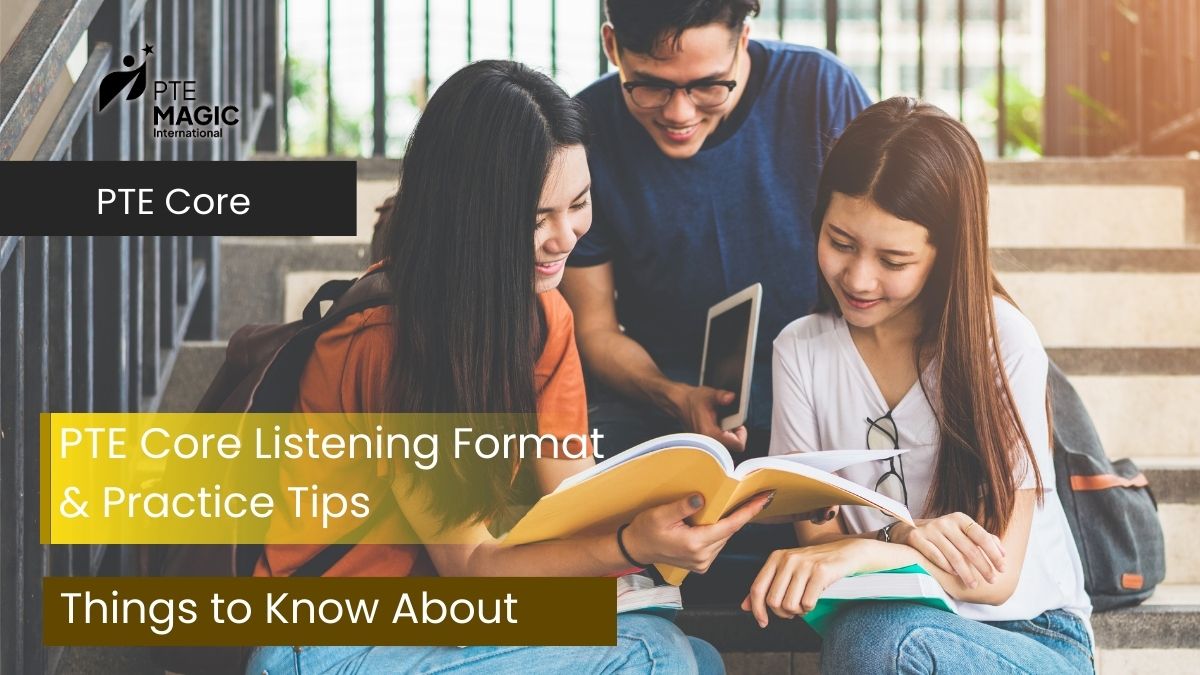 pte core listening format practice tips