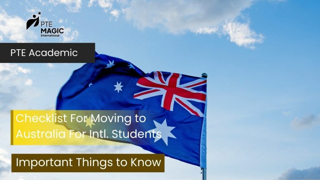 Checklist For Moving To Australia As An International Student