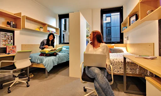 International students sharing an apartment in Australia