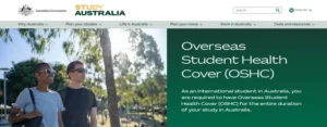 Overseas Student Health Cover (OSHC)