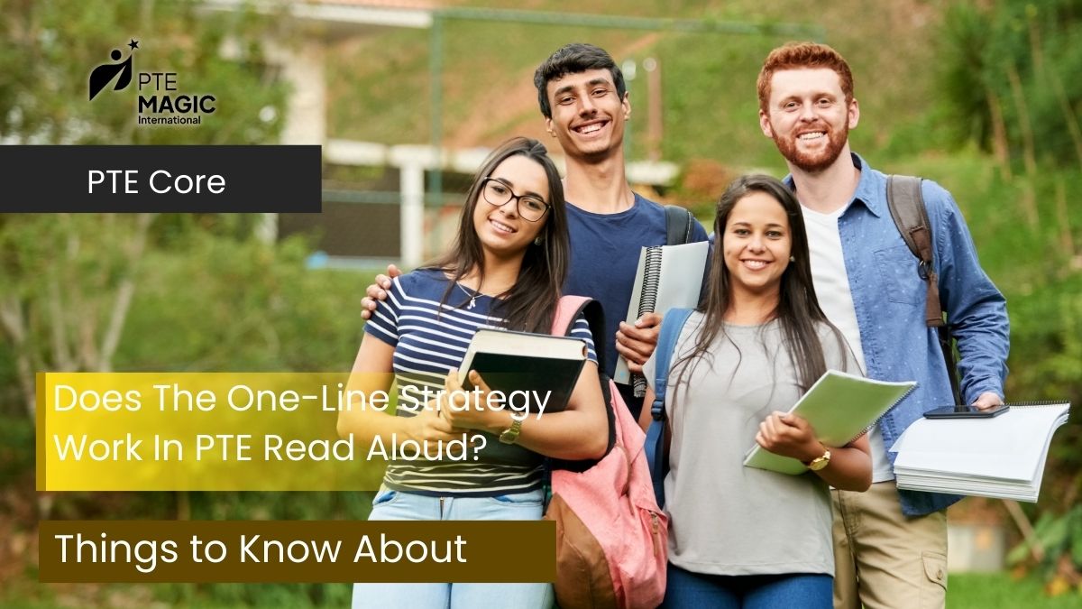 Does the One-line Strategy Work In PTE Read Aloud?
