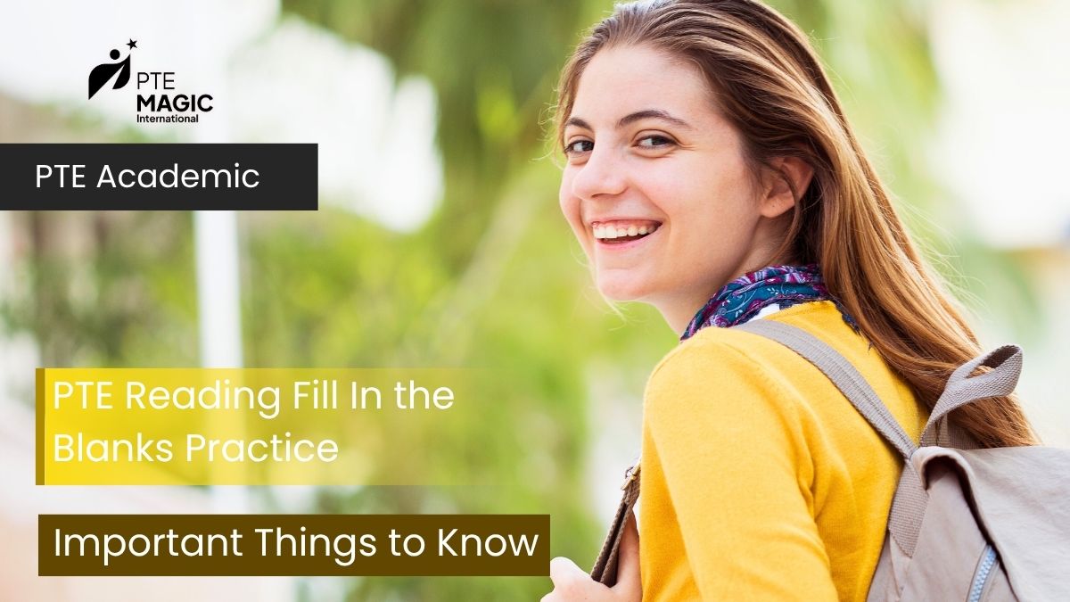 PTE Reading Fill In the Blanks Practice