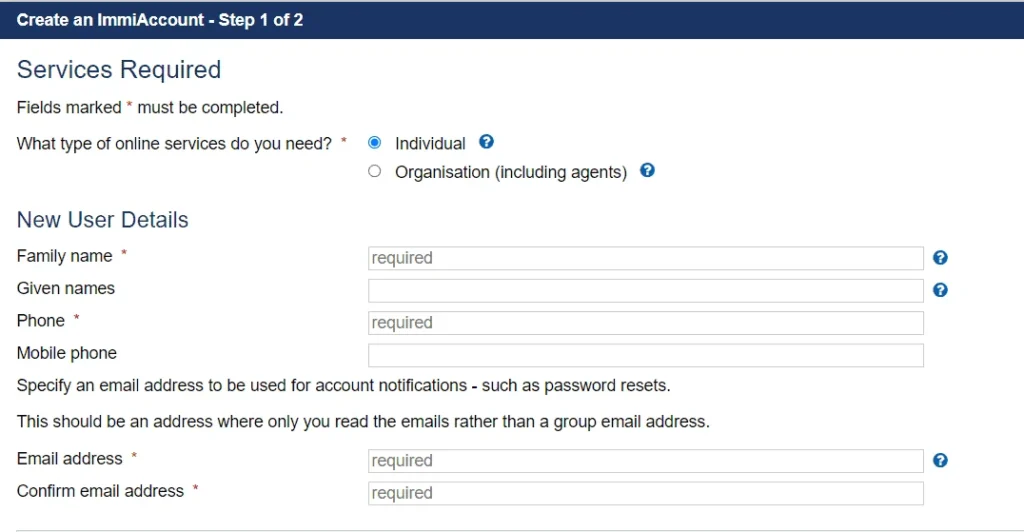 Submit Online via ImmiAccount