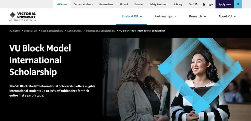 Victoria University International Scholarships?