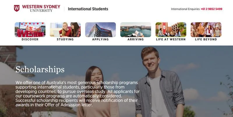 Western Sydney University Vice-Chancellor's Academic Excellence. Source: Western Sydney University